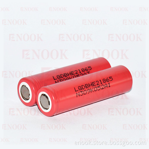 LG rechargeable e-cig battery HE2 3.7V 2500mAh